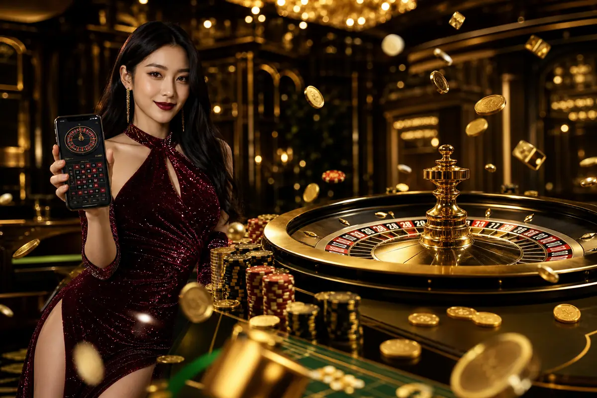 mmb88 Casino antara muka permainan live roulette