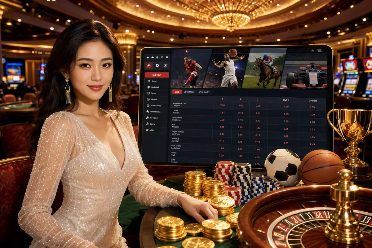 mmb88 Casino meja baccarat live dealer